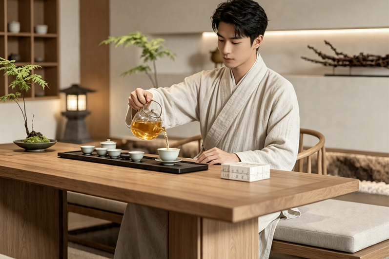 ​宋式极简禅意茶室